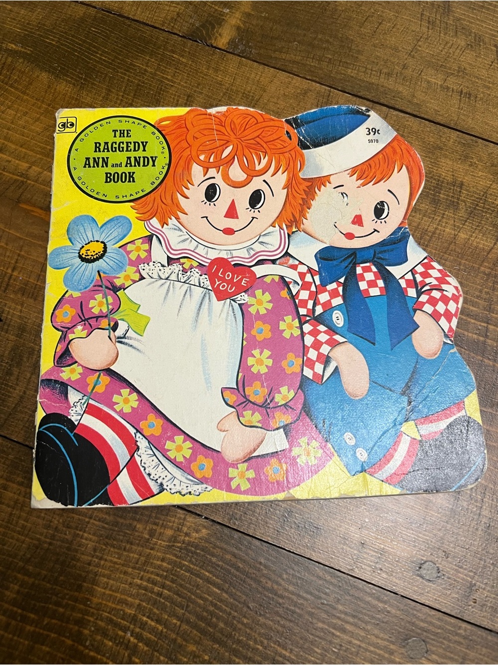 The Raggedy Ann and Andy Book - Colorful Kids Toy Book